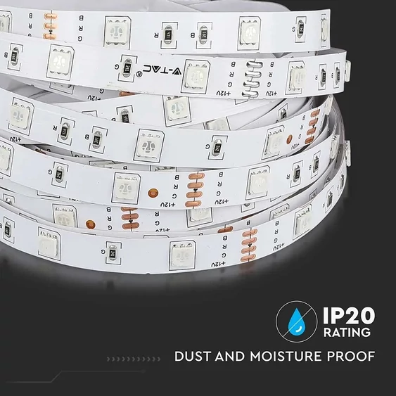 LED Strip SMD5050 - 30 LEDs RGB IP65