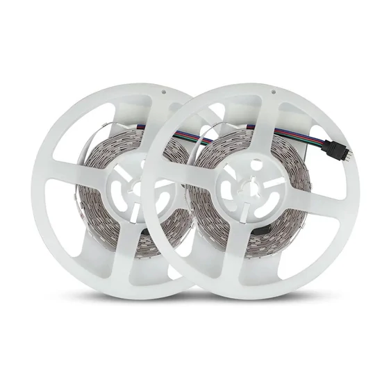 LED Strip RGB Set SMD5050 300LED 2x5M With Remote + Adaptor