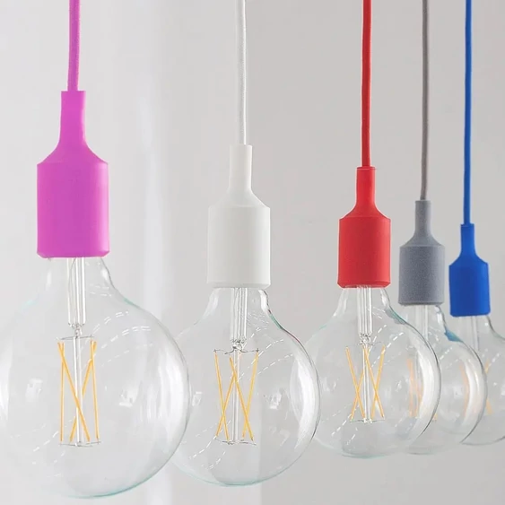 E27 Pendant Holder Purple