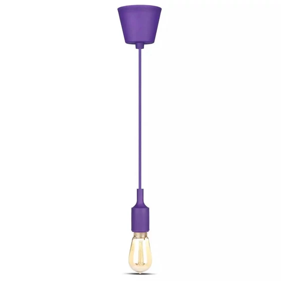E27 Pendant Holder Purple