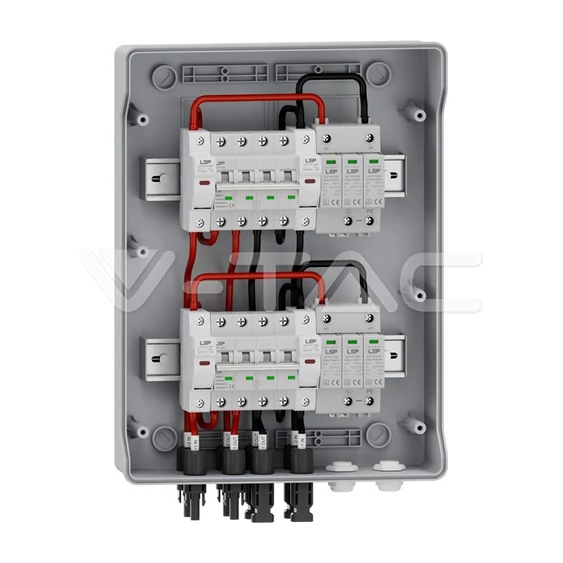 V-TAC / LSP SLP-PV1000-S-2.2 Napelem védődoboz, IP65, IK08 - SKU 11951