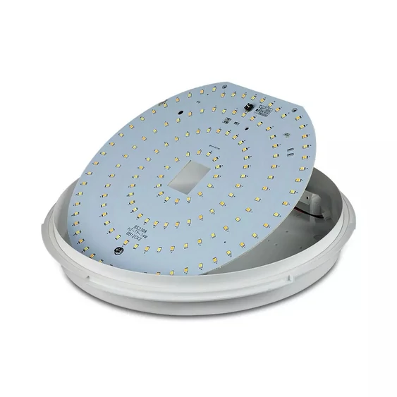 V-TAC mennyezeti 14W LED króm lámpatest, állítható színhőmérséklettel - SKU 20092