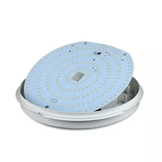 V-TAC mennyezeti 20W LED króm lámpatest, állítható színhőmérséklettel - SKU 20097
