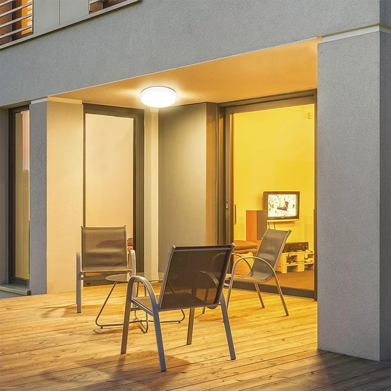 V-TAC mennyezeti 20W LED lámpatest, állítható színhőmérséklet, szenzorral és akkuval - SKU 2120096
