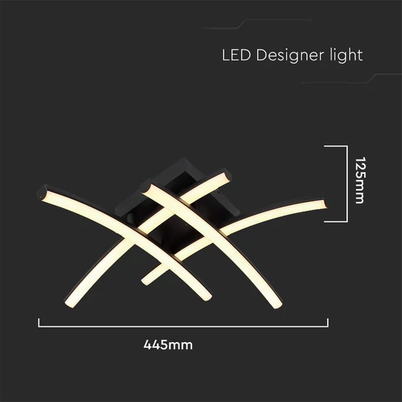 24W LED Designer Stracture Celing Light, 3000K