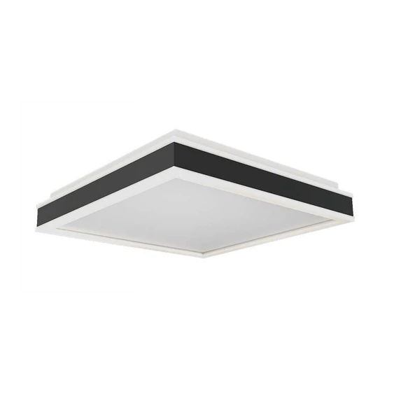 Black 38W LED Square Designer Ceiling Light, 4000K