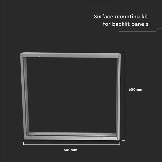 DIY Aluminium frame for big Back-lit panels
