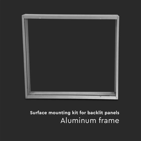 DIY Aluminium frame for big Back-lit panels