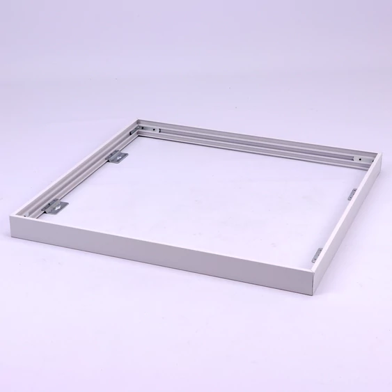 Aluminum Frame 600X600 With Screws Fixed White