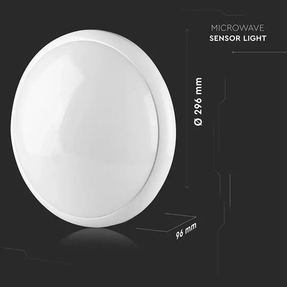Domelight With Sensor E27 Microwave