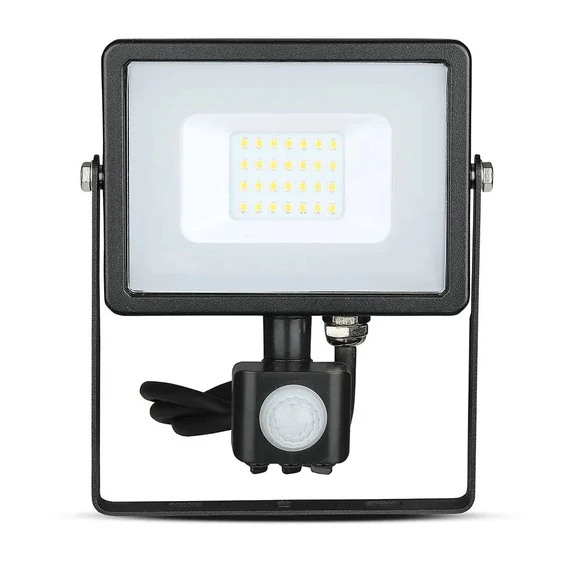 V-TAC mozgásérzékelős LED reflektor 20W hideg fehér Samsung chip - SKU 453