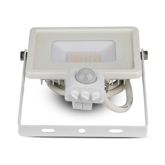 20W LED Sensor Floodlight SAMSUNG CHIP Cut-OFF Function White Body 3000K