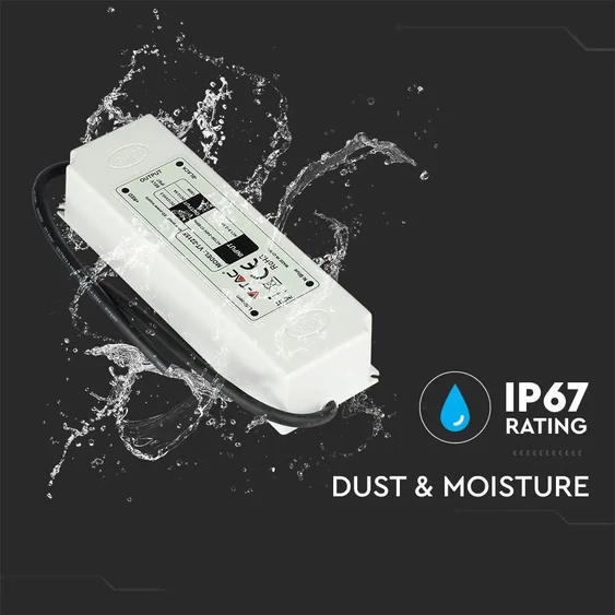 LED Slim Power Supply 150W IP67 12V