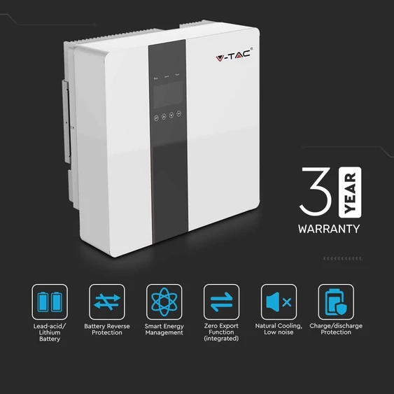 3.6KW On/Off Grid Hybrid Solar Inverter Single Phase 3YRS Warranty IP66