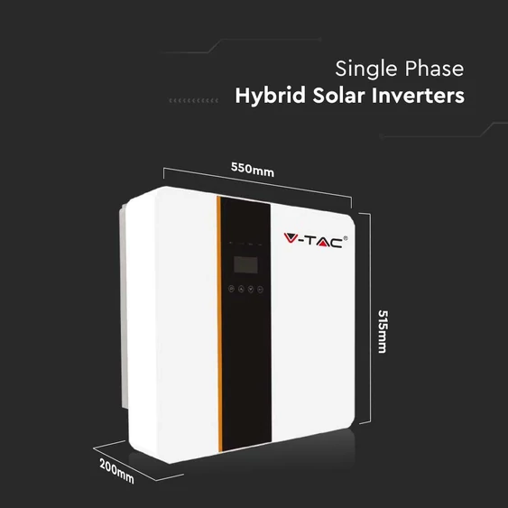 Single Phase 5kW Hybrid inverter for PV systems