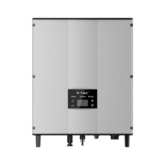 V-TAC napelemekhez való egyfázisú 5kW On-Grid rendszerű inverter, LCD kijelzővel - SKU 11370