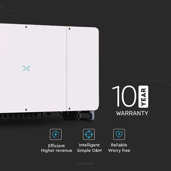 Three Phase 100kW On-Grid Only inverter for PV systems