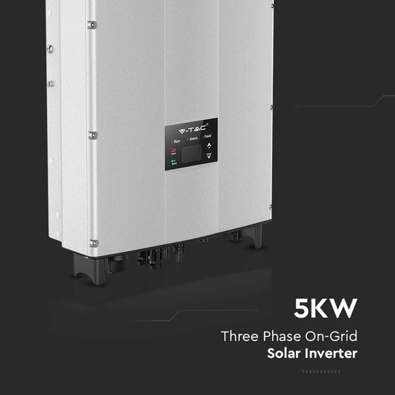 5KW On Grid Solar Inverter With LCD Display & DC Switch Three Phase 5YRS Warranty IP66