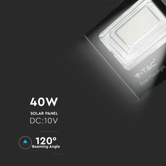 40W LED Solar Floodlight 4000K