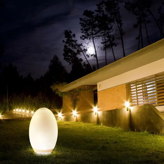 LED Solar Egg Light RGB