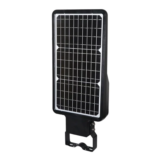 40W LED Solar Street Light Black Body 6000K 120LM/W