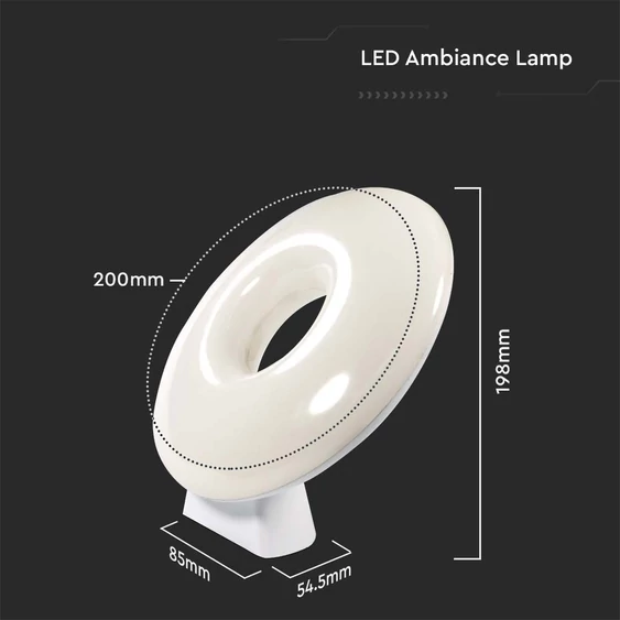 4W LED WiFi Ambiance lamp, CCT+RGB, DC5V