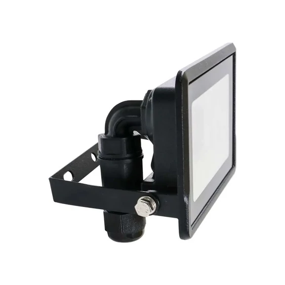 Smart WiFi 10W LED floodlight, RGB+CCT, black body