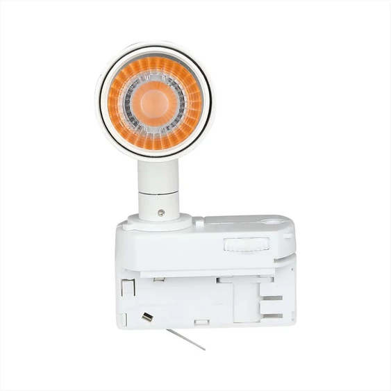 V-TAC PRO COB LED sínes spotlámpa állítható 7W CRI>90 természetes fehér - SKU 21351