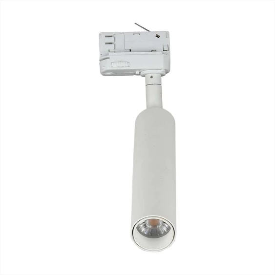 V-TAC PRO COB LED sínes spotlámpa állítható 7W CRI>90 természetes fehér - SKU 21351