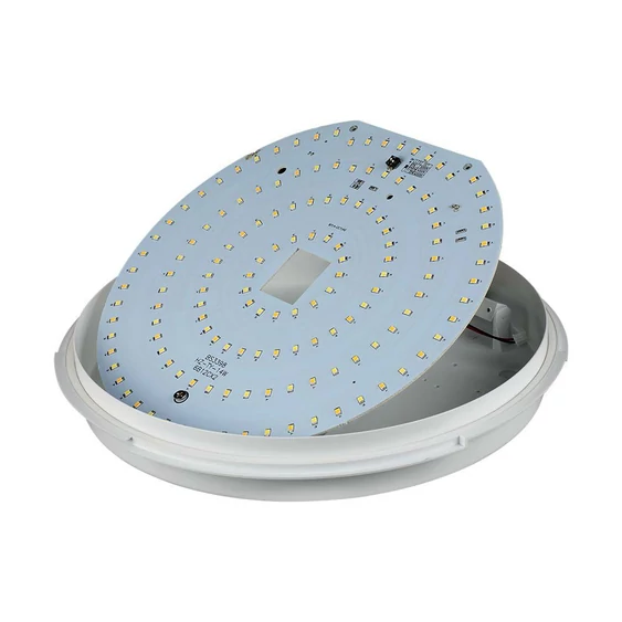 V-TAC PRO mennyezeti 14W LED lámpatest, állítható CCT, mozgásérzékelővel - SKU 2120089