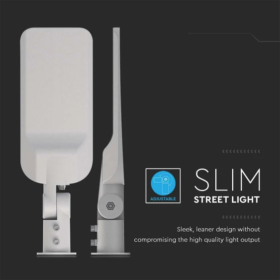 V-TAC PRO utcai LED lámpa, térvilágító lámpatest 100W természetes fehér, 115 Lm/W - SKU 2120426
