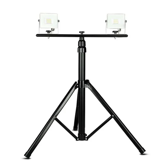 V-TAC reflektor tartó állvány, tripod - fekete - SKU 9546