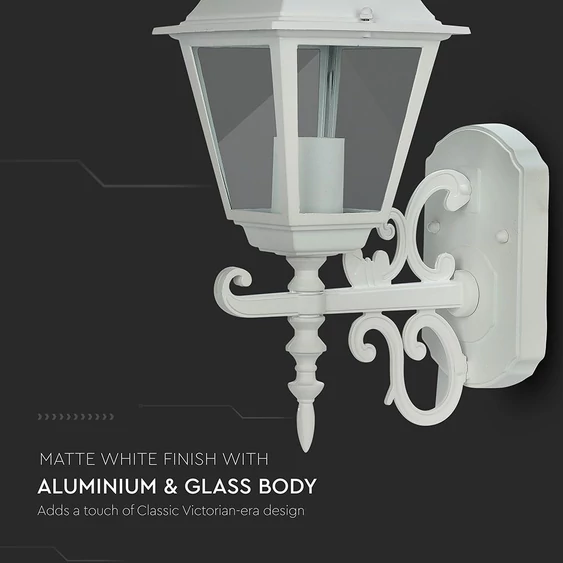 Wall Lamp Small Matt White Up