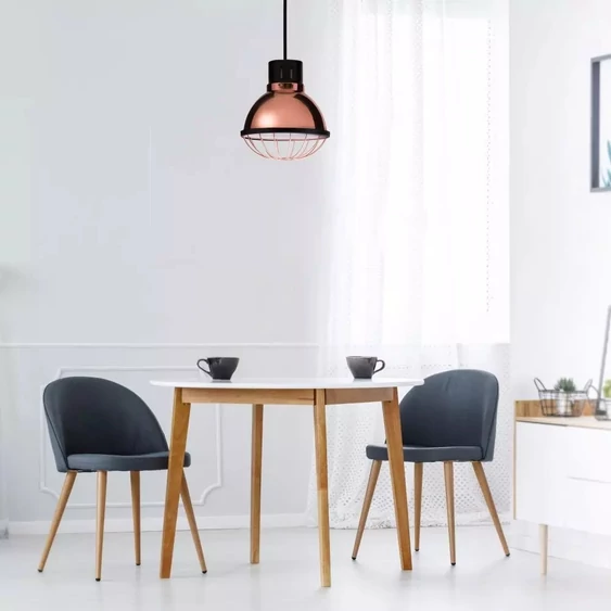 Rose Gold Pendant Light Holder ф250