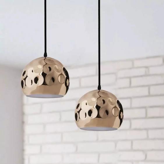 Rose Gold Pendant Light Holder ф250