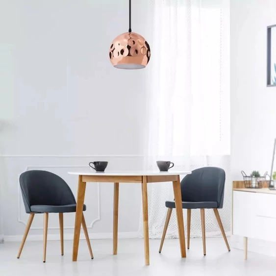 Rose Gold Pendant Light Holder ф250