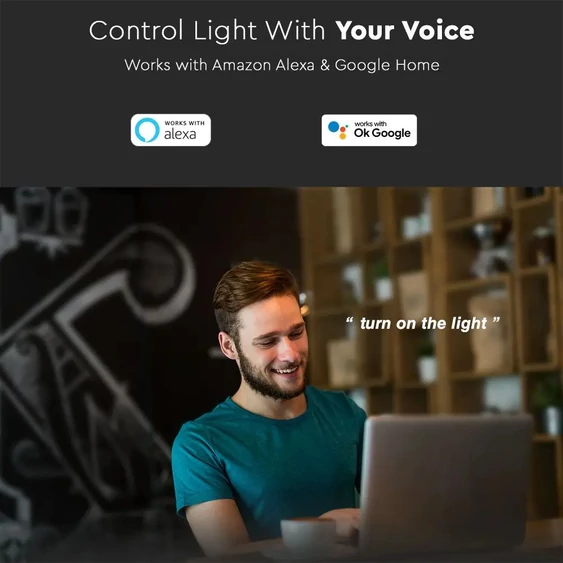 V-TAC RGB + CCT LED szalag WiFi vezérlő távirányítóval 12/24V - SKU 2900