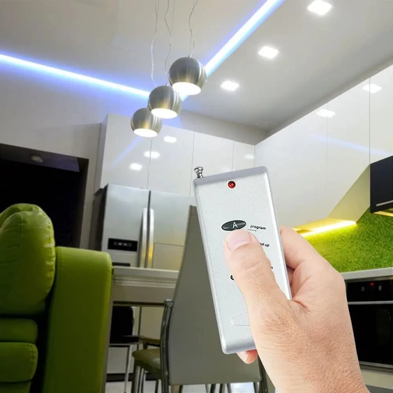 V-TAC RGB LED szalag vezérlő távirányítóval 12/24V - SKU 3303