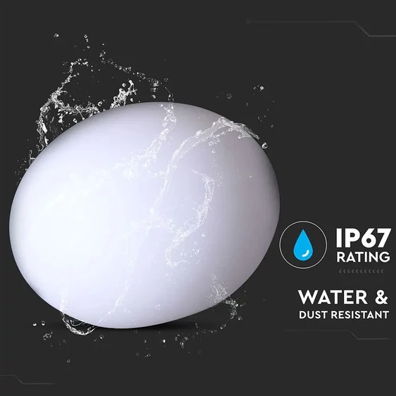 LED Oval Ball Light RGB 20*14CM