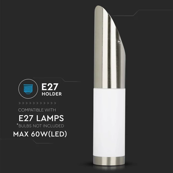 Wall Lamp With Stainless Steel Body Diagonal Angle IP65