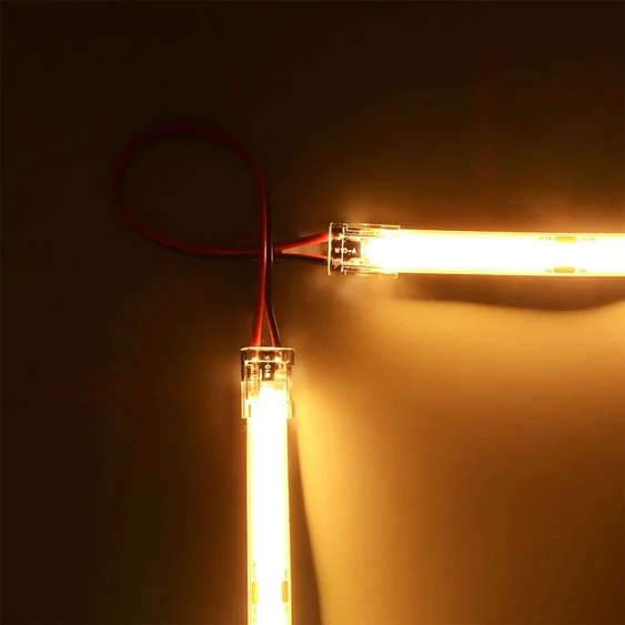 V-TAC rugalmas összekötőelem 8mm COB LED szalagokhoz - SKU 2664