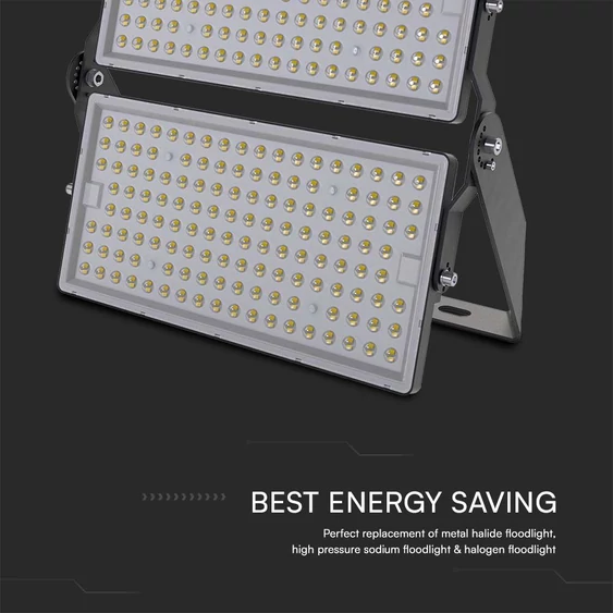 V-TAC SHP 500W LED reflektor, 135 Lm/W, 1 méter kábel, természetes fehér - SKU 23089