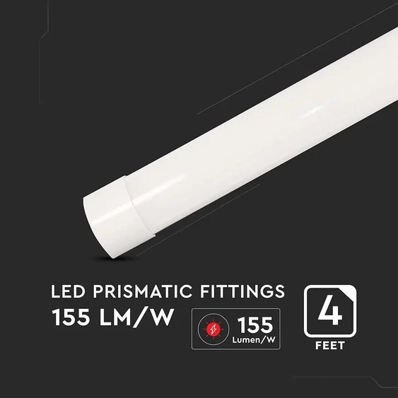V-TAC EVO bútor, - és pultvilágító LED lámpa 120cm 30W hideg fehér, 60cm kábellel - SKU 20364