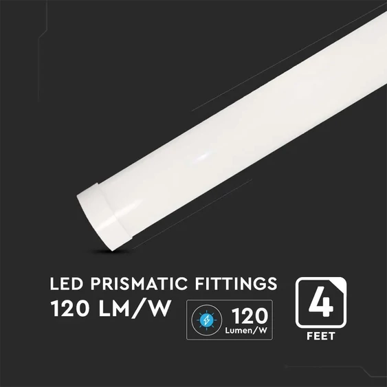 V-TAC PRO bútor, - és pultvilágító LED lámpa 120cm 40W természetes fehér - SKU 20351