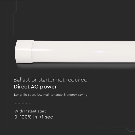 V-TAC bútor, - és pultvilágító LED lámpa 150cm 50W hideg fehér - SKU 8054