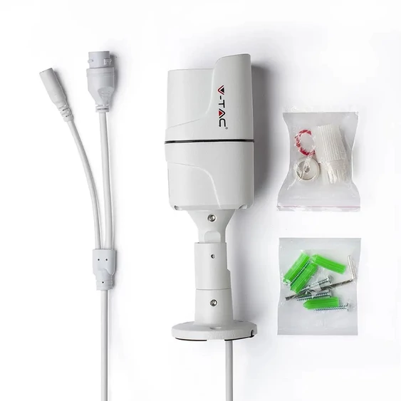 V-TAC Smart - kültéri, IP biztonsági kamera, 1080p - SKU 8478