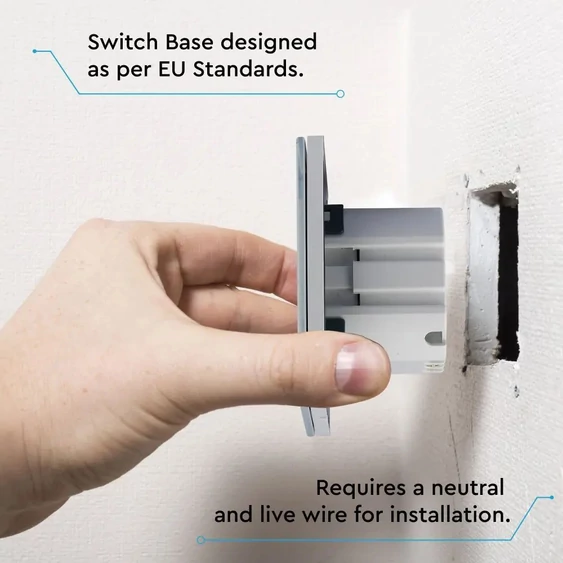 EU WIFI Wall Socket White