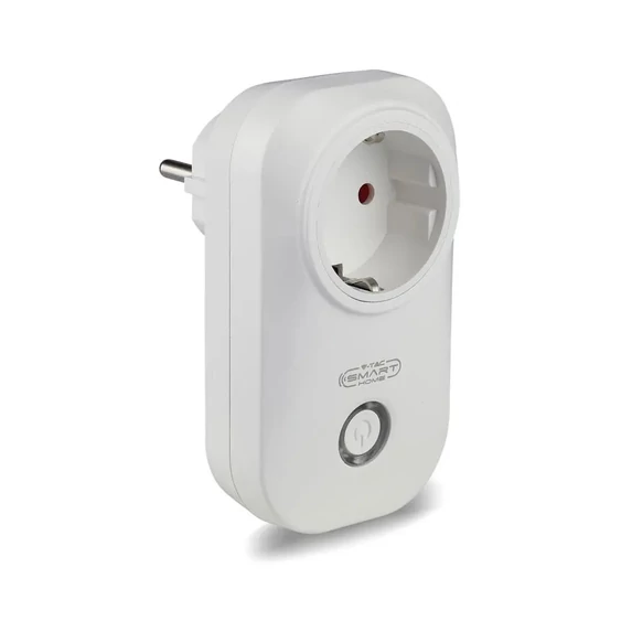 V-TAC Smart - okostelefonnal kapcsolható, WiFi-s, konnektor, dugalj - SKU 8415