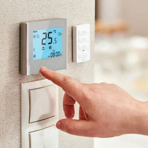 V-TAC Smart - okostelefonról is irányítható, WiFi termosztát - SKU 7908