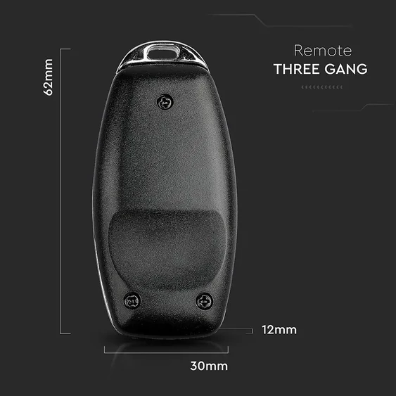 3 Gang Sensor Remote IP54